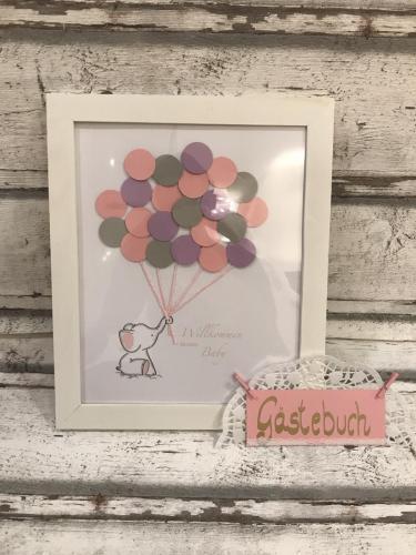 Gästebuch für die Babyparty oder die Taufe